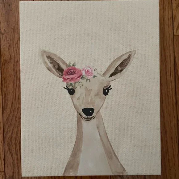 Wall Art: Woodland Creatures Canvases, Set of 4 - Picture 4 of 5